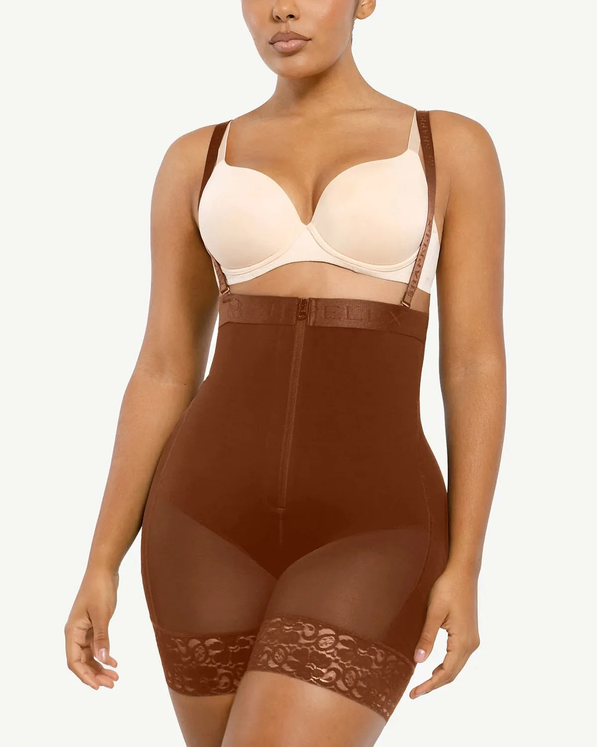 AirSlim® Firm Tummy Compression Bodysuit Shaper With Butt Lifter