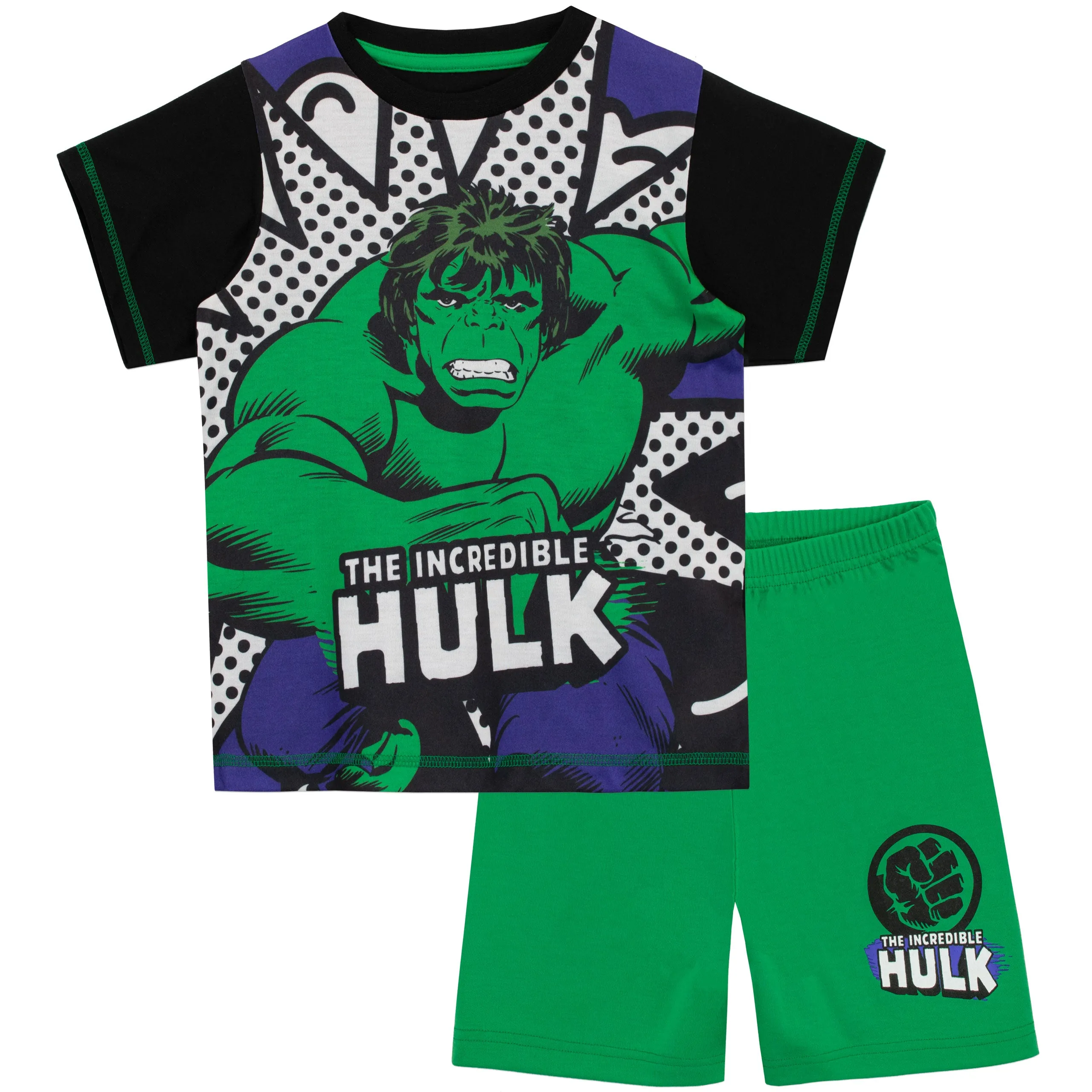 The Incredible Hulk Short Pajamas
